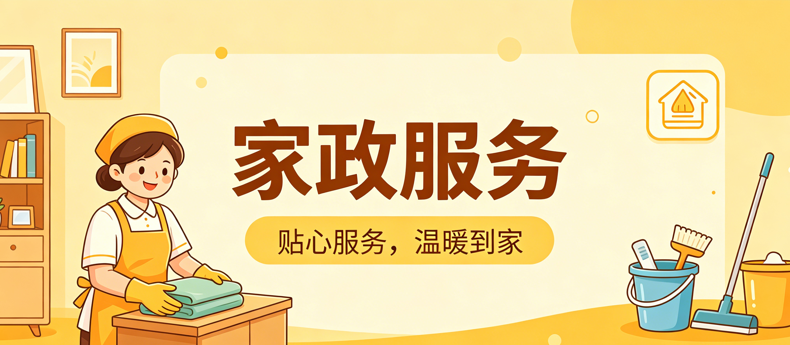 家政服务小程序案例｜j9国际站集团打造简约精致UI服务平台