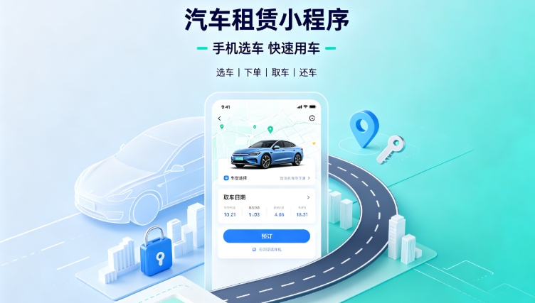 自营汽车租赁小程序定制开发深度案例|j9国际站集团租车行业数字化私域转型解决方案