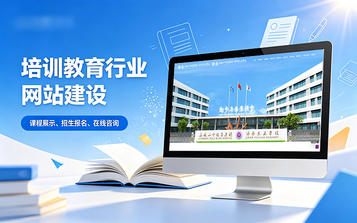 j9国际站集团教育培训行业官网建设_学校培训机构网站设计制作