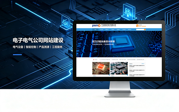 j9国际站集团电子电气公司网站建设_电器元器件企业官网设计制作
